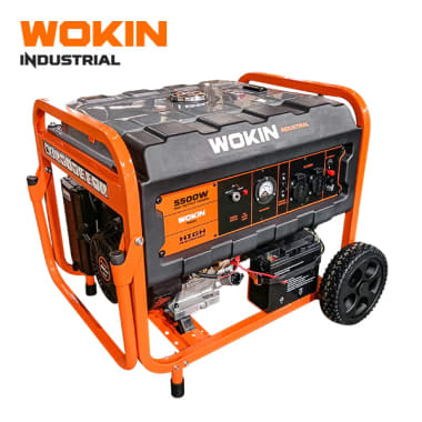 Generador Industrial a Bencina 5500W Wokin