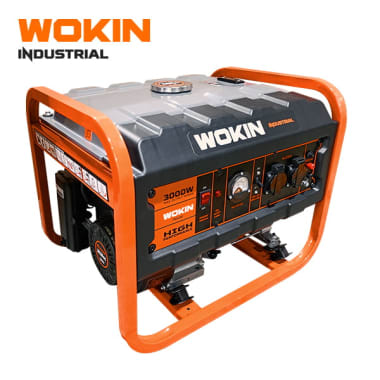 Generador Industrial a Bencina 3000W Wokin
