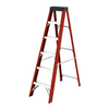 Escalera Tijera Fibra de Vidrio 6 Peldaños Kanter